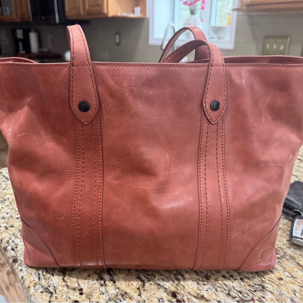 Frye Leather Tote Bag